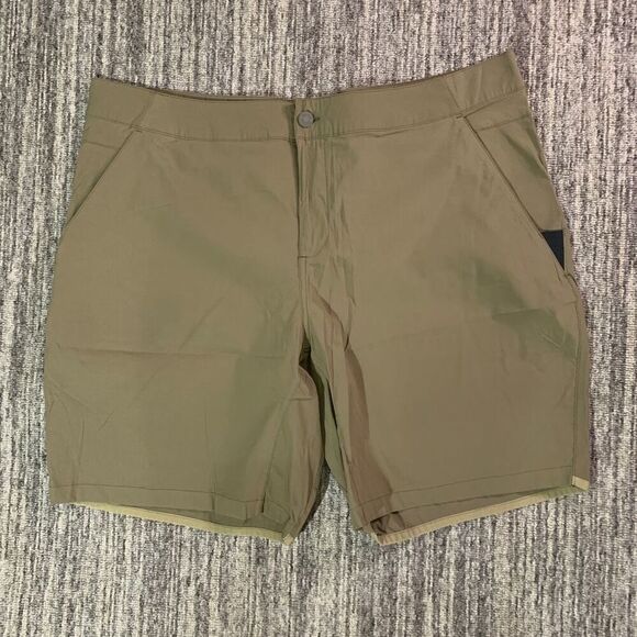 Marmot Mens Size XXL Outdoor Camping Hiking Shorts Tan Khaki 9" Inseam‎ Pockets - Picture 1 of 6
